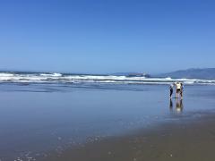 [Photo : Ocean Beach, la plage à San Francisco]